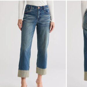 Democracy Boyfriend Cuffed Jeans